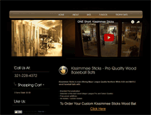 Tablet Screenshot of kissimmeesticks.com